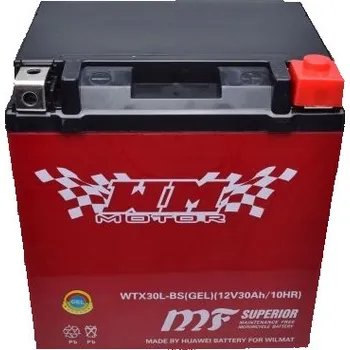 Motobaterie Akumulátor Wilmat 12V 30 Ah 300 A pravý + pro čtyřkolku