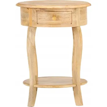 Konferenční stolek Čtvercový stolek VidaXL 37 x 37 x 61 cm, odstíny hnědé