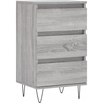 Komoda Komoda, šedý dub sonoma, 40x35x70 cm, dřevěný kompozit