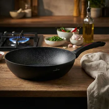 Pánev STARKE PRO PICCANTE nepřilnavá granitová hluboká pánev 24 cm