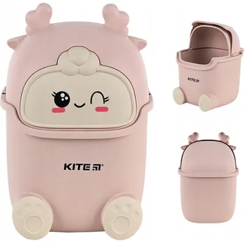 Odpadkový koš ODPADKOVÝ KOŠ POSTELEC ODPADKOVÝ KITE RŮŽOVÝ DRAK