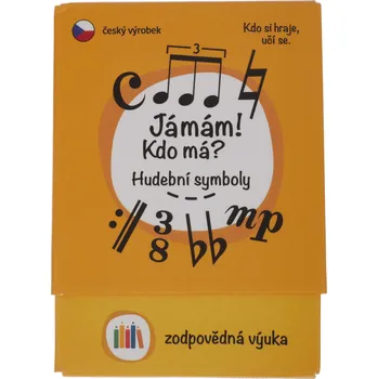 Zodpovědná výuka Já mám, kdo má? Hudební symboly + prodloužená záruka 3 roky
