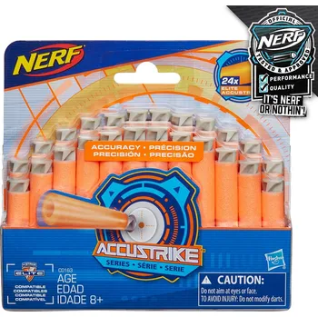Dětská zbraň Hasbro Nerf Accustrike náhradní šipky 24 ks