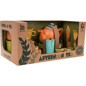 Dětská kuchyňka RKToys Dětská bio pikniková sada 35 ks