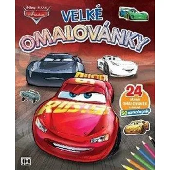 omalovánky Auta - Velké omalovánky