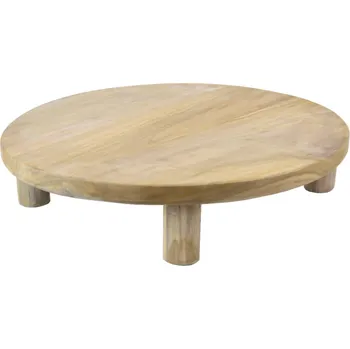 Stojan na květiny Podstavec na květináč, přírodní, průměr 40 cm