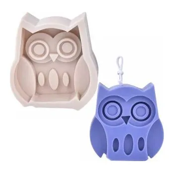 Mýdlo Silikonová forma na mýdlo sovička II.