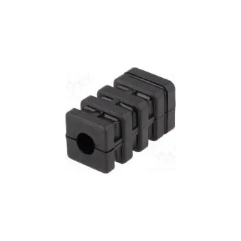 Nábytkové kování Montážní spojka pro profily W 22mm H 42mm Mat polyamid