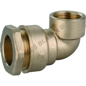 Fitinka PE mosazná spojka koleno 90°s vnitřním závitem na polyetylénové trubky (polyš) - 1/2"x20 4810