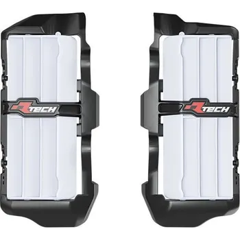 Chladič motoru RACETECH (RTECH) 2025/12 mřížky sání zvětšeného chladiče BETA RR 125 / 200 / 250 / 300 X-PRO / RACE 25, RR 350 / 390 / 430 / 450 / 480 X-PRO / RACE 25, barva černá / bílá (RACETECH (RTECH) 2025/12 mřížky sání zvětšeného chladiče BETA RR 125 / 200 / 250 /)