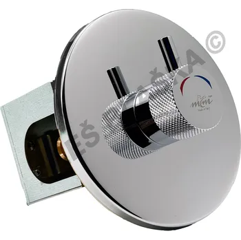 Vodovodní baterie Rubinetteria MCM International - Itálie | MCM 9085 NEW vestavná směšovací samouzavírací baterie - časová ,tlačná, tlačítková - CHROM MCM.9085 NEW