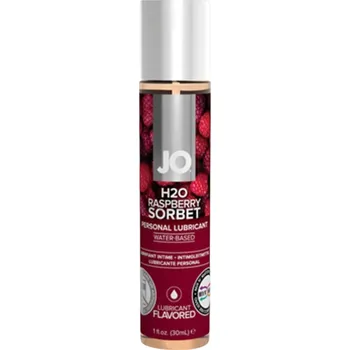Lubrikační gel JO H2O malina sorbet - lubrikační gel na vodní bázi (30 ml)