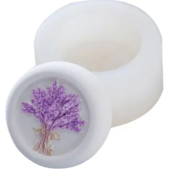 Mýdlo Silikonová forma na mýdlo levandule IV.