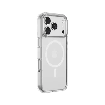 Devia Pure Clear Magnetic Shockproof obal pro iPhone 17 Pro Transparentní