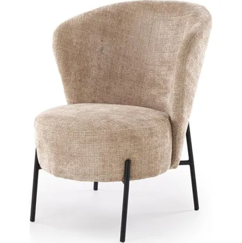 Křeslo Designové křeslo Halmar CLUBBY - šedá