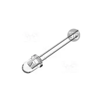 Polovodič LED 5mm žlutá 12000÷14400mcd 12÷15lm 85° 90mA 2,3÷2,6V