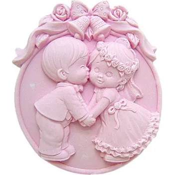 Mýdlo Silikonová forma na mýdlo láska II.