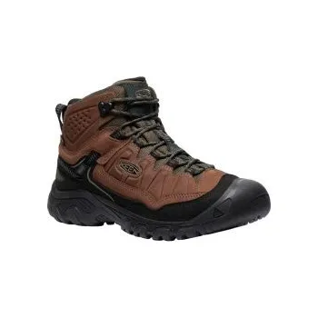 Pánská obuv KEEN TARGHEE IV MID WP WIDE M bison/black US 9,5 / EU 42,5 / 8,5 / 27,5 cm; Hnědá boty + DÁREK DLE VÝBĚRU!