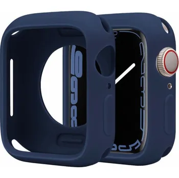 Ochranné silikonové pouzdro pro Apple Watch 38mm / 40mm - tmavě modré