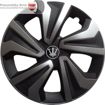 Poklice na kolo Poklice, kryty kol EVO KANGO set 15" stříbrno-černé