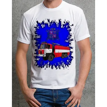 Pánské tričko Dětské tričko hasičské auto České výroby 815 6x6 I vel. 152