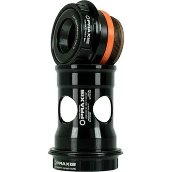 Klika na kolo PRAXIS Středové složení Praxis ConvBB30-PF30 Sram GPX Isis2 R-Collet 68 MM ČERNÁ