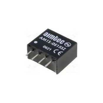 Měnič napětí Převodník DC/DC 1W Uvst 4,5÷5,5V 15VDC Ivýst 67mA SIP4 1,8g