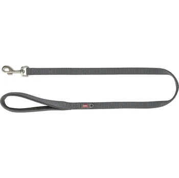 Vodítko pro psa Vodítko PREMIUM s vyplněnou rukojetí - grafit L-XL: 1,00 m/25 mm