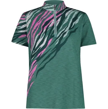 Cyklistické oblečení Dámský cyklistický dres CMP WOMAN T-SHIRT FREE BIKE 36 Tmavě zelená