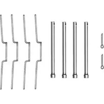 Přislušenství brzdového systému Sada příslušenství, obložení kotoučové brzdy TRW PFK346