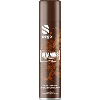 Šampon SEGO suchý šampon Vitamins brown 200 ml