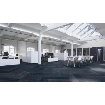 vinylová podlaha Speciální podlaha FORBO Flotex Planks Refract Firoza 137002