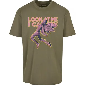 Look Oversize Tee - olive XS