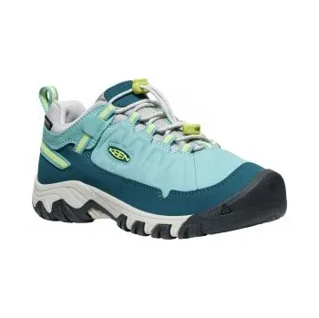 Dětská sportovní obuv KEEN TARGHEE IV LOW WP JR reef waters/daiquiri green US 4 / EU 36,0 / UK 3 / 22,5 cm; Modrá obuv + DÁREK DLE VÝBĚRU!