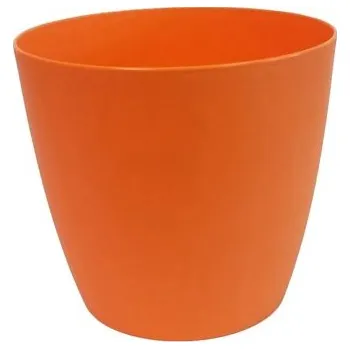 Květináč Obal Ella matný 11 cm, oranžová