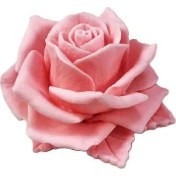 Mýdlo Silikonová forma na mýdlo a svíčku 3D růže XVIII.