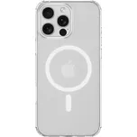 Devia Pure Clear Magnetic Shockproof obal pro iPhone 16 Pro - Transparentní