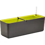 Samozavlažovací truhlík Berberis antracitová + zelená 80 cm
