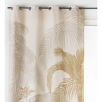 Závěs Blancheporte Závěs s potiskem tropického motivu přírodní