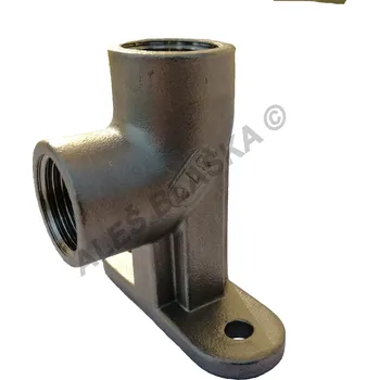 Fitinka Koleno nástěnné nerezové prodloužené , nástěnka NEREZ závitové - vnitřní závity - INOX - 1/2" TYP301WD