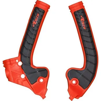 RACETECH (RTECH) 2025/12 kompletní kryty rámu BI-mateRIAL SUPER GRIP KTM SX 85 18-24 barva červená / černá (RACETECH (RTECH) 2025/12 kompletní kryty rámu BI-mateRIAL SUPER GRIP KTM SX 85 18-24 barva červená / černá)
