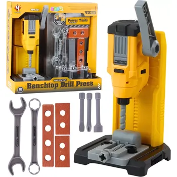 Dětské zboží Dětský stolní dílenský set s vrtačkou a nářadím, 18 dílů