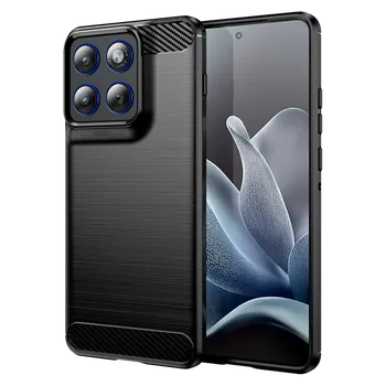 Pouzdro na mobilní telefon Kryt Carbon Motorola Edge 70 5G černá