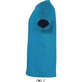Chlapecké tričko SOL'S Dětské bavlněné tričko Regent Barva: Modrá aqua, Velikost: 8y 118/128