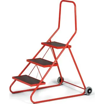 Žebřík Pojízdné schůdky - 3 schody