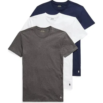 Pánské tričko Bavlněné tričko Polo Ralph Lauren 3-pack 714830304 námořnická modř 59A, vel. S