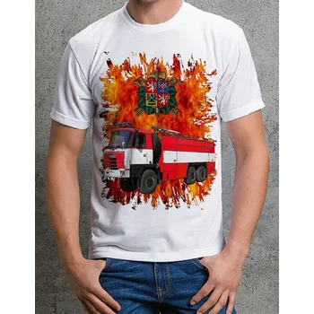 Pánské tričko Dětské tričko hasičské auto České výroby 815 6x6 II vel. 152