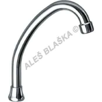 Vodovodní baterie Univerzální výtokové ramínko k vodovodní baterii kulaté "J" 3/4" - 20cm 462