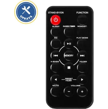 OPRAVA dálkového ovladače AUNA OneConcept V-13, V-13 BT, 10027563