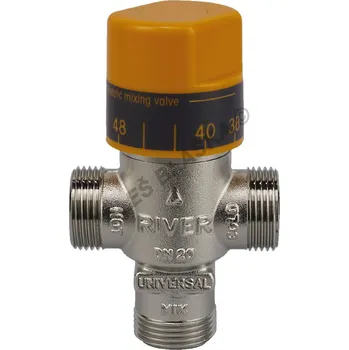 Ventil RIVER SPA - Itálie | Termostatický univerzální směšovací ventil (směšovač) - 1/2" R003xx